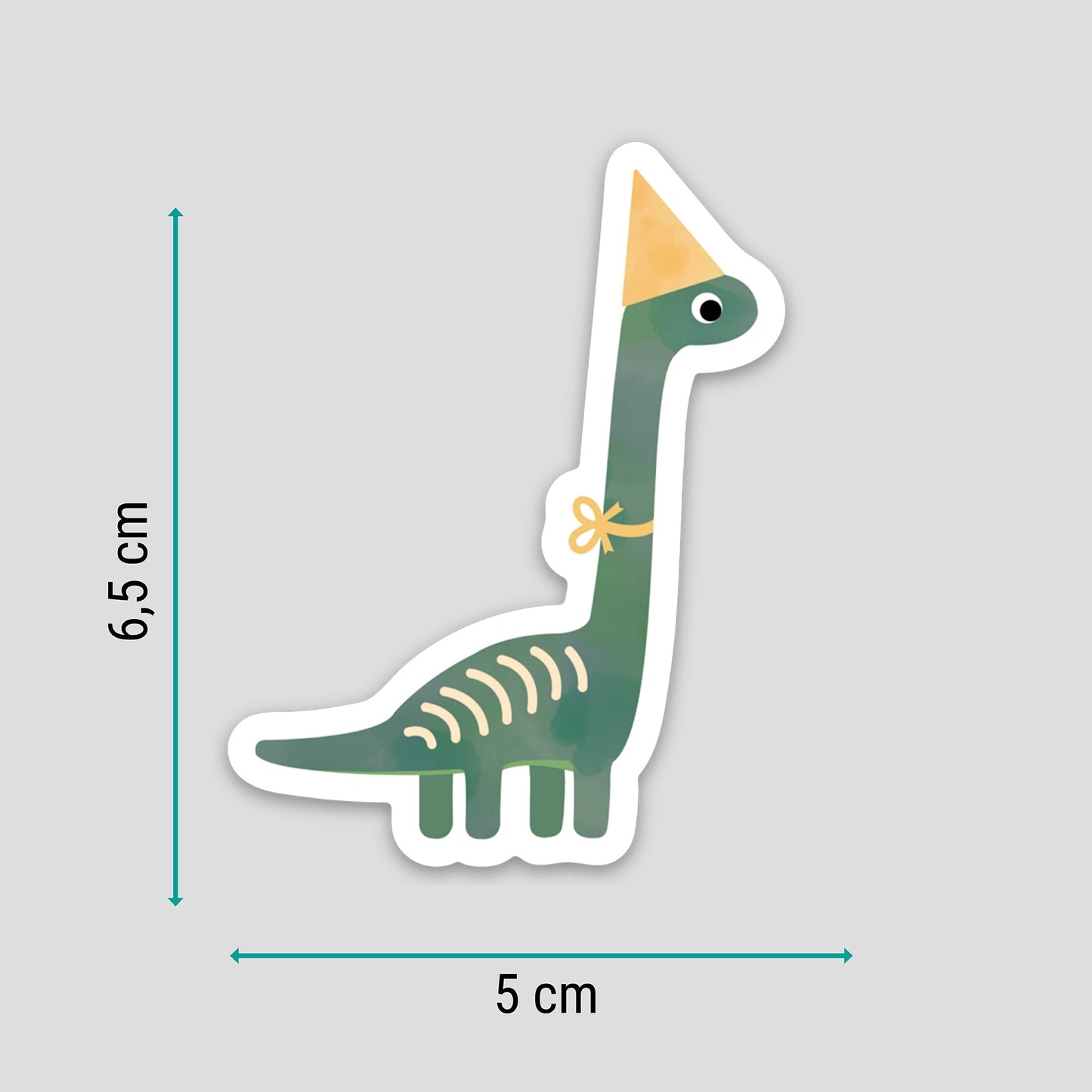 Sticker "Dino" | wasser- und spülmaschinenfest