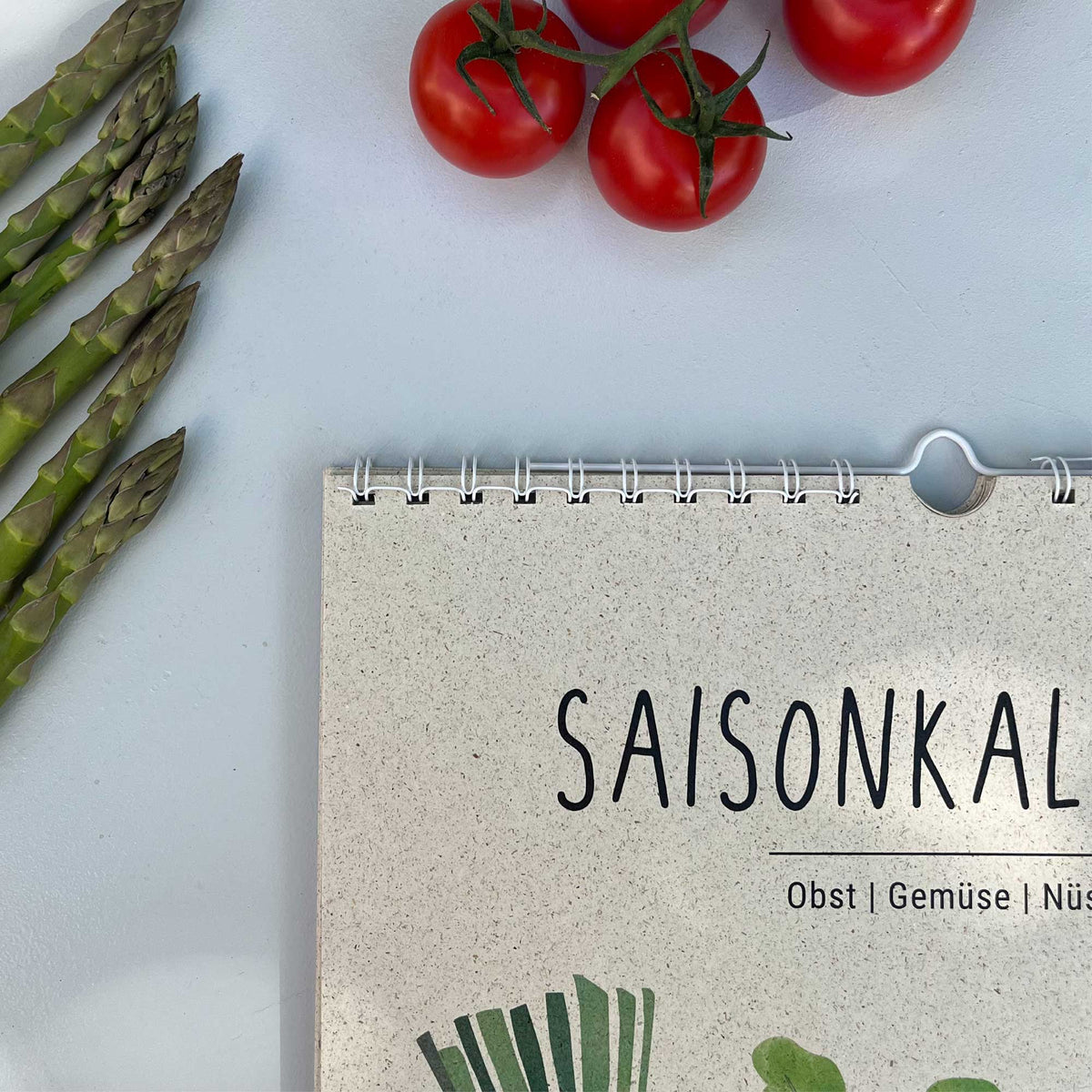 Saisonkalender Obst Gemüse magnetisch abwischbar byClou