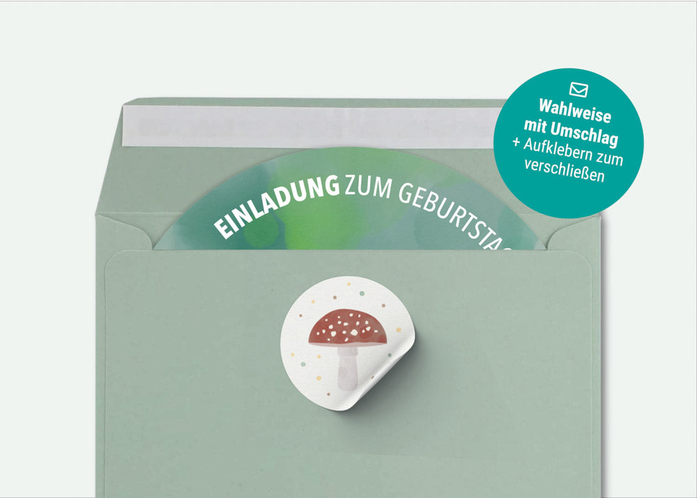 Geburtstagseinladung Waldtiere