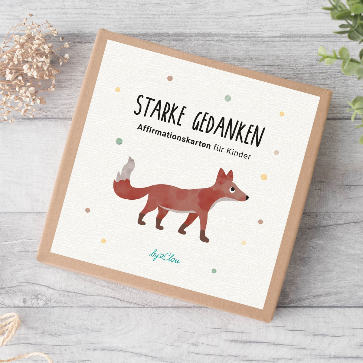 Affirmationskarten für Kinder illustriert byClou
