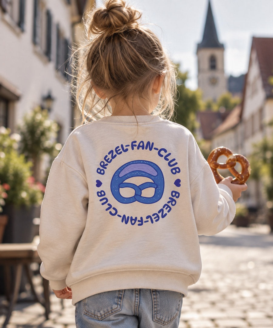 Bügelbild "Brezel-Fan-Club"