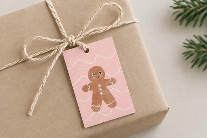 Weihnachts-Geschenkanhänger-Set | 10 Motive
