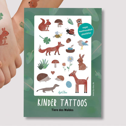 Kindertattoos &quot;Waldtiere&quot;