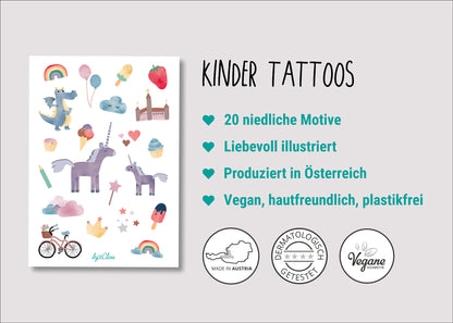 Kindertattoos &quot;Wunderland