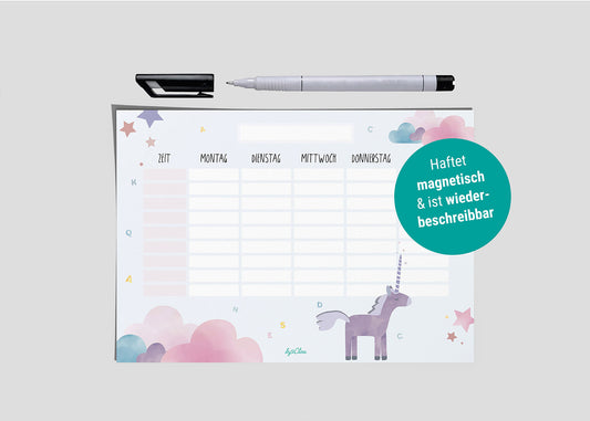 Stundenplan Einhorn