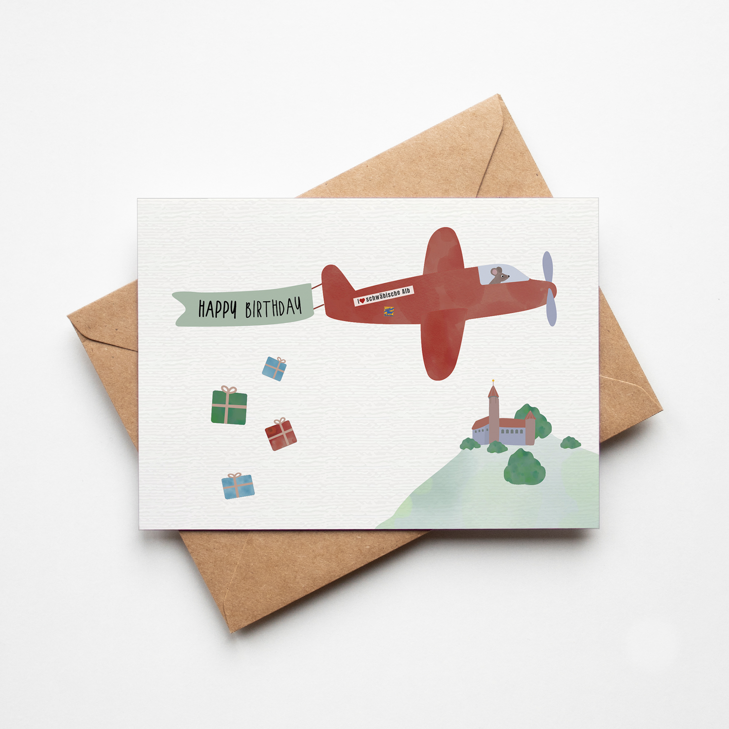 Postkarte - Heimatliebe &quot;Happy Birthday&quot;