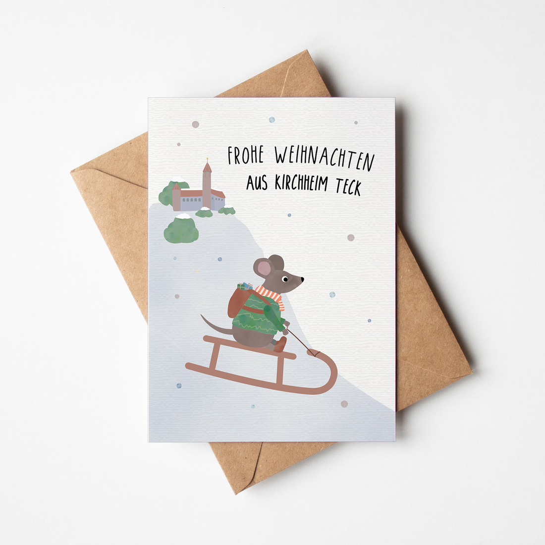 Postkarte - Heimatliebe Teckberg &quot;Weihnachten&quot;