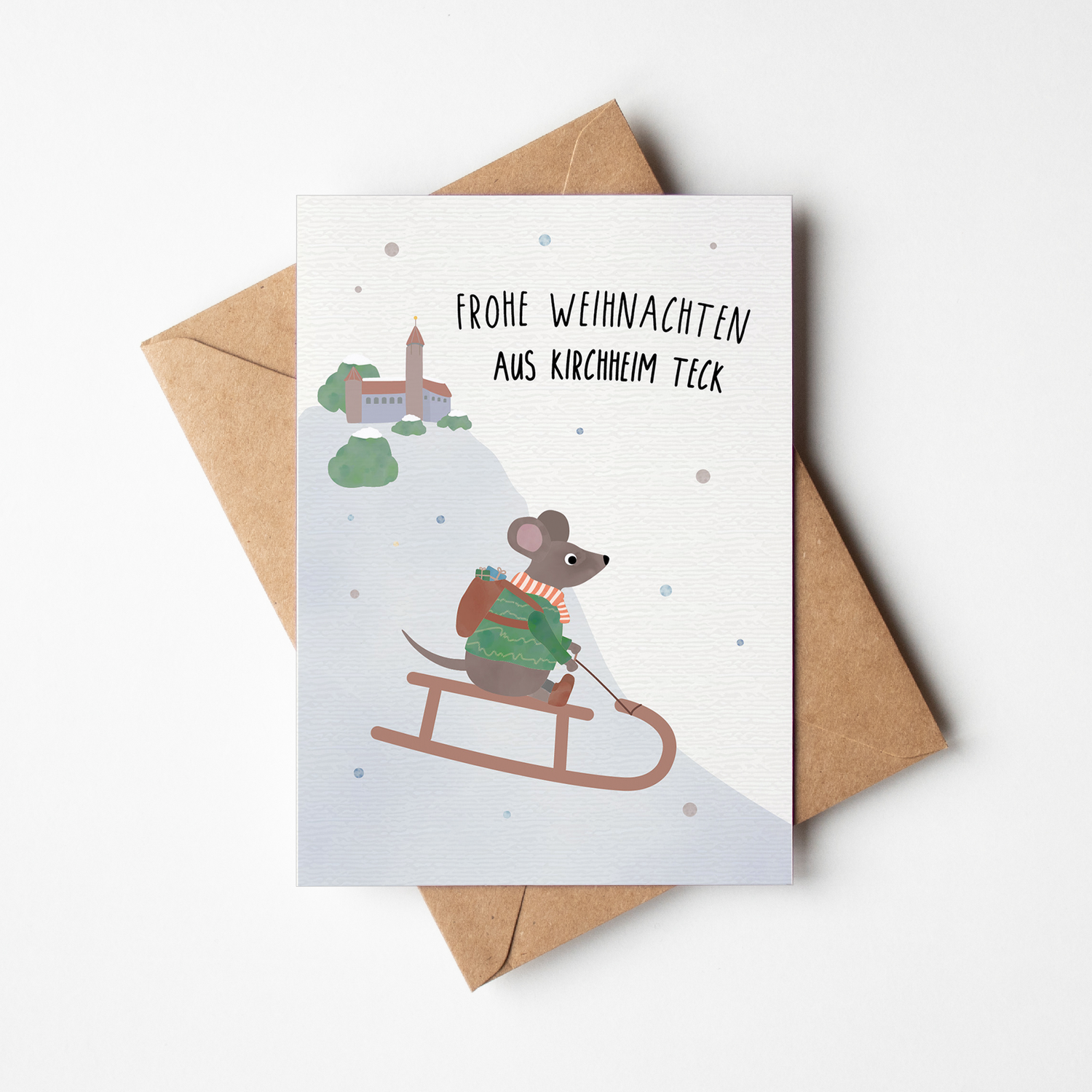 Postkarte - Heimatliebe Teckberg &quot;Weihnachten&quot;