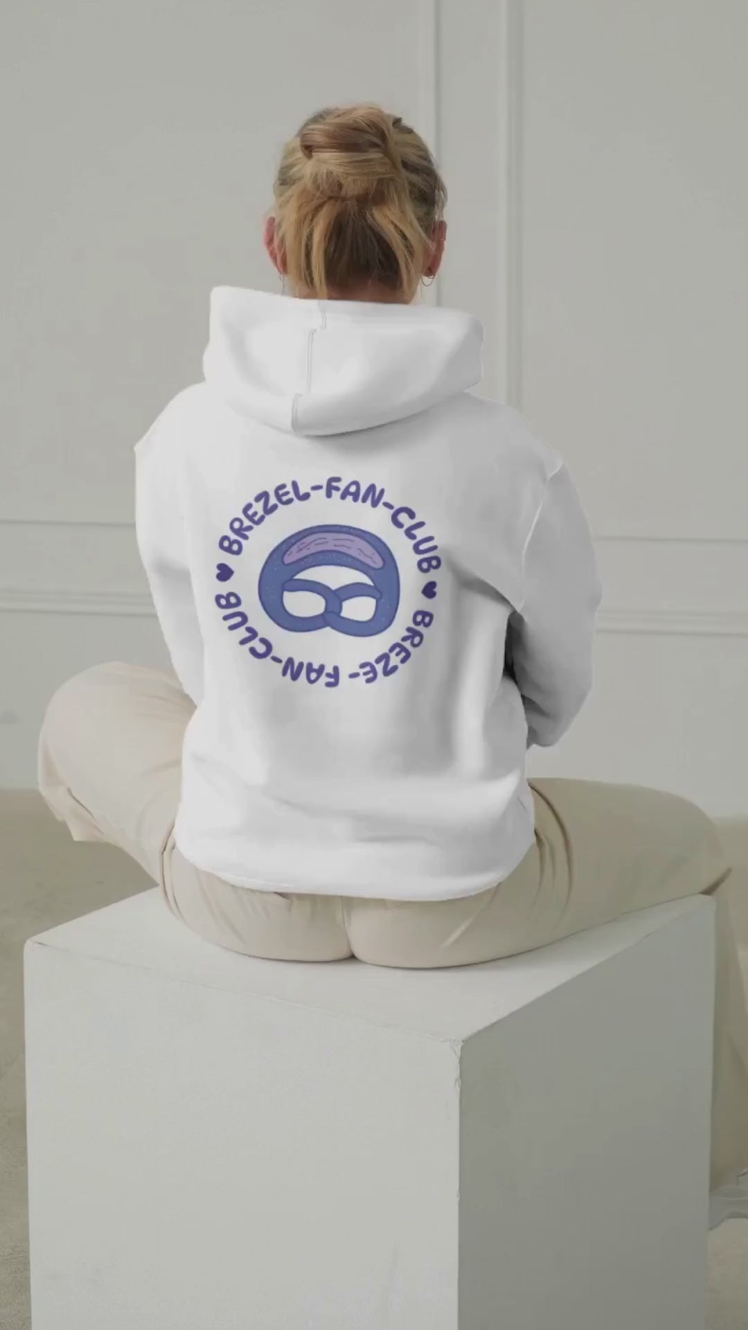 Bügelbild "Brezel-Fan-Club"