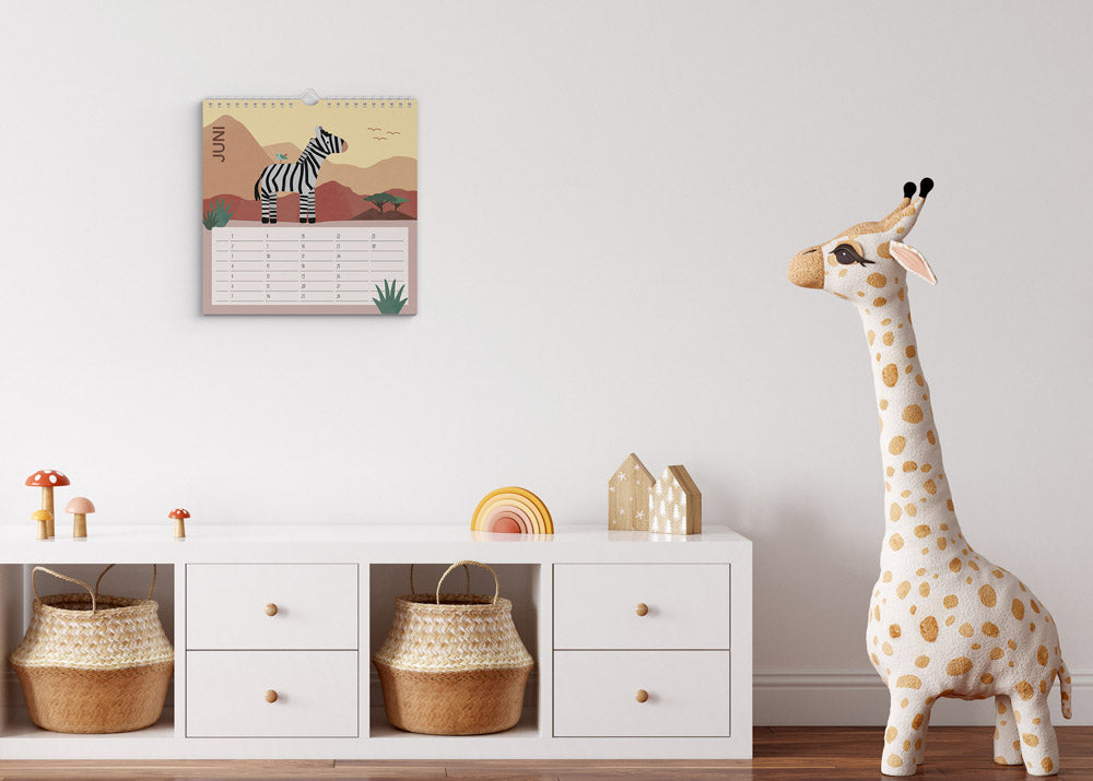 Kalender für Kinder " Tiere dieser Erde"