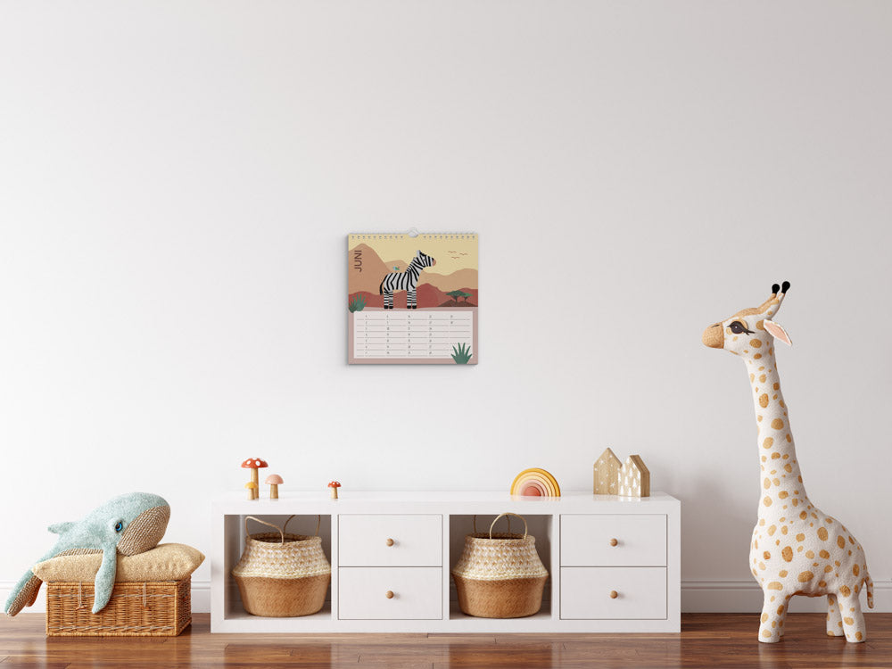Kalender für Kinder " Tiere dieser Erde"