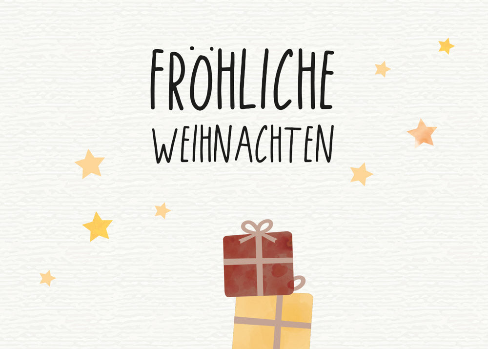 Grußkarte Weihnachts-Igel illustriert byClou